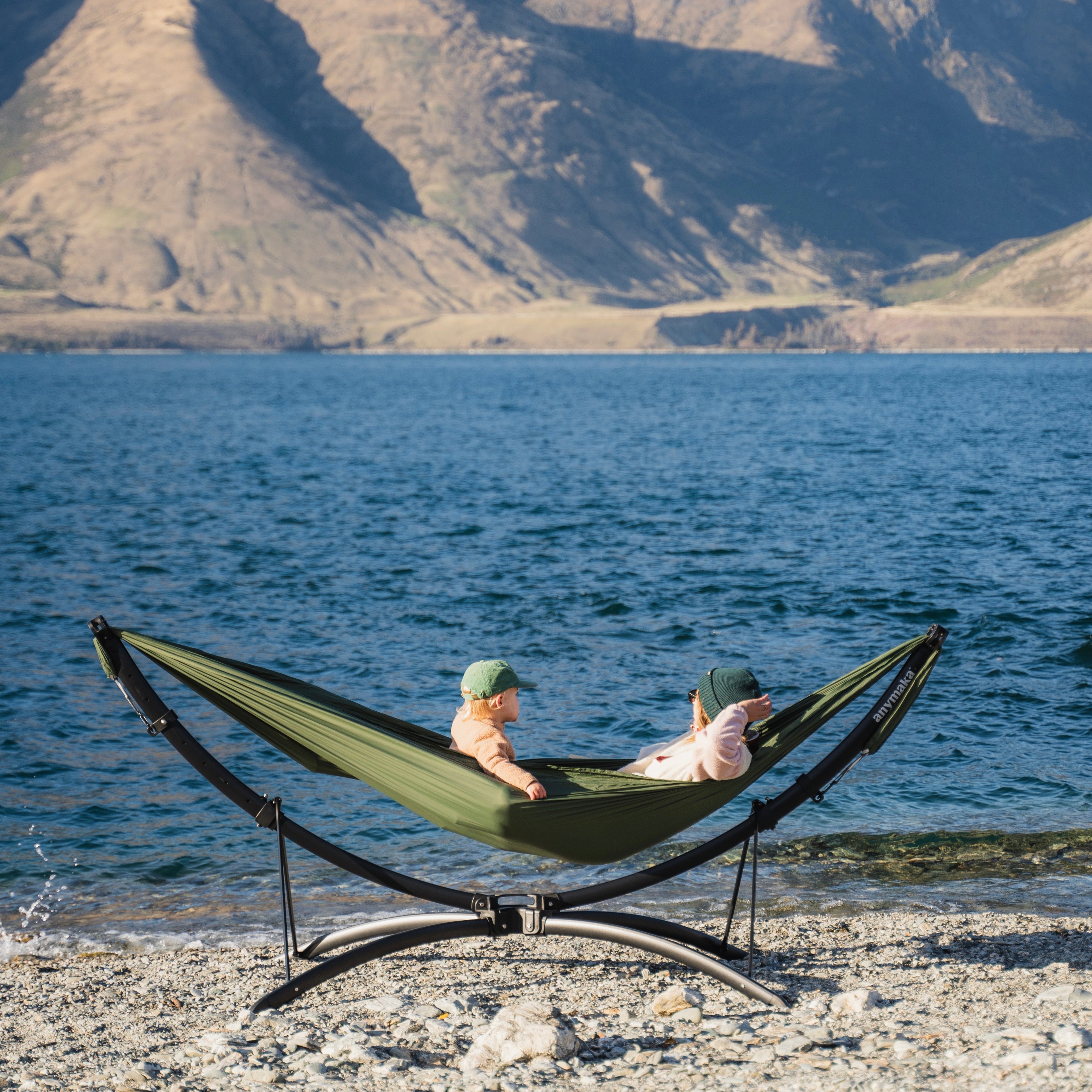 anymaka | Portable Hammock Stand – 3-Second Setup, No Tools