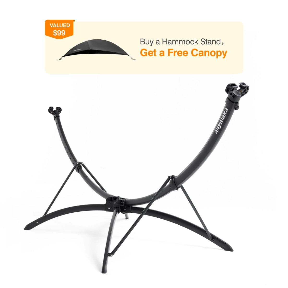 anymaka Hammock Stand + Free Canopy