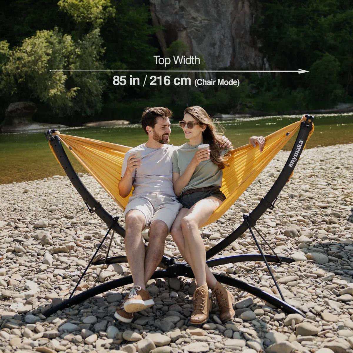 anymaka Hammock Stand + Free Canopy