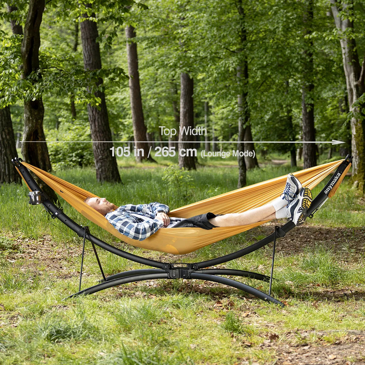 anymaka Hammock Stand + Free Canopy